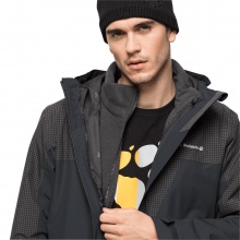 Jack Wolfskin Winter Jacket DNA Rhapsody 3in1 - waterproof, windproof, PFC-free - dark grey Men